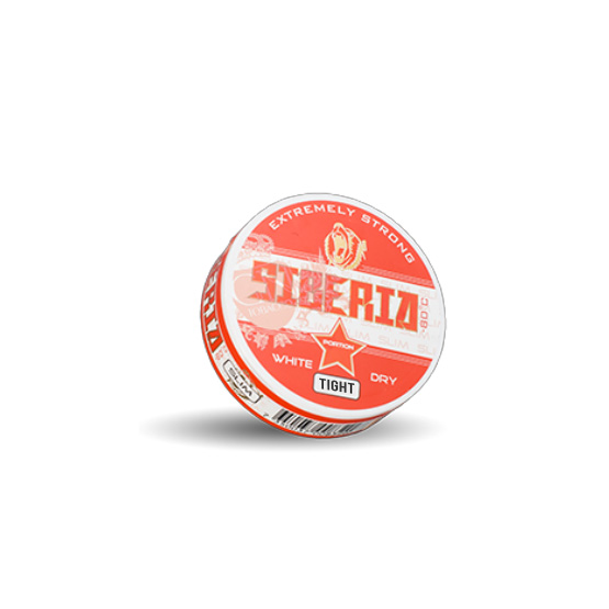 Siberia -80 Degrees White Dry Tight Portion CB - 10 x Single Tins