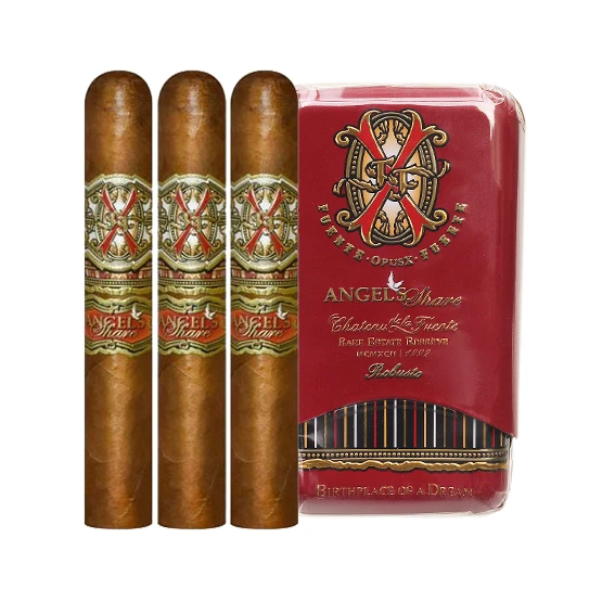 Arturo Fuente Opus X Angel's Share Robusto Cigar - Tin of 3