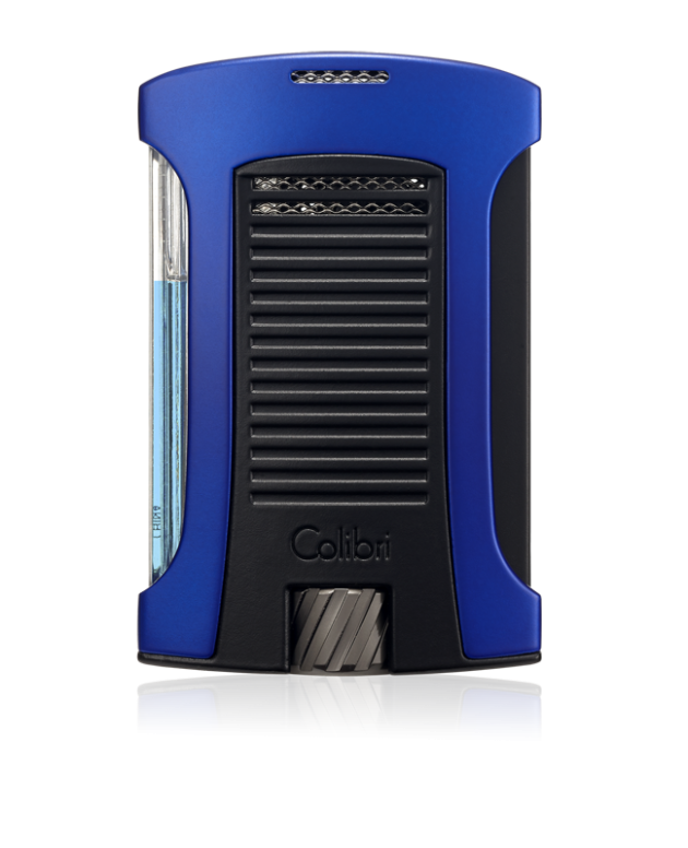 Colibri Daytona Single Jet Flame Cigar Lighter - Blue