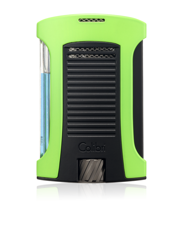 Colibri Daytona Single Jet Flame Cigar Lighter - Neon Green