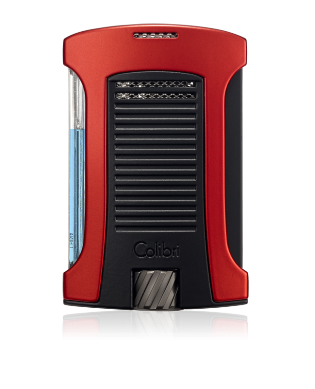 Colibri Daytona Single Jet Flame Cigar Lighter - Red