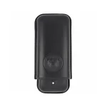 Dunhill White Spot Bulldog Black Cigar Case - 2F Robusto