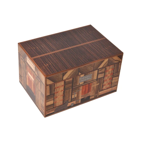 Elie Bleu El Secador Limba V3 Humidor - 75 Cigar Capacity