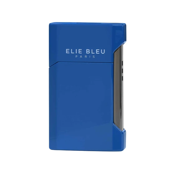 Elie Bleu Single Jet Flame Cigar Lighter - Blue