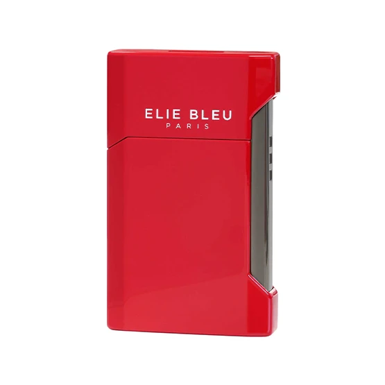 Elie Bleu Single Jet Flame Cigar Lighter - Red