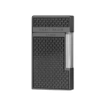 Elie Bleu Single Jet Flame Cigar Lighter -  Carbon Grid