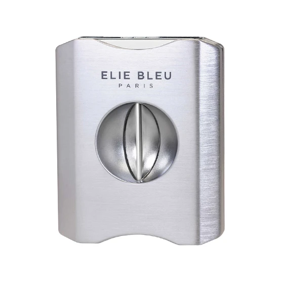 Elie Bleu V-Cut Cigar Cutter - Brushed Silver