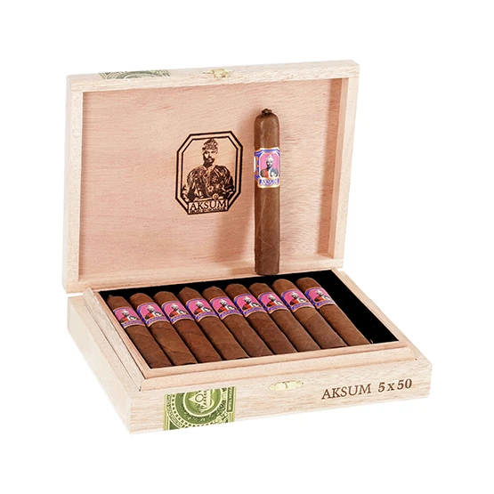 Foundation Aksum Claro Robusto Cigar - Box of 10 [Havana House Exclusive]
