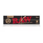 Raw Black King Size Slim Rolling Papers - Single Pack