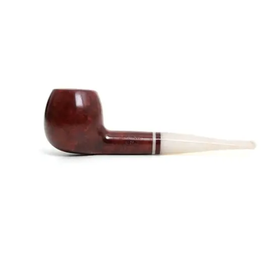Savinelli Avorio Burgundy 207 6mm Pipe - Smooth