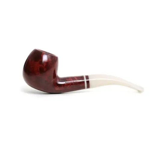 Savinelli Avorio Burgundy 626 KS 9mm Pipe - Smooth