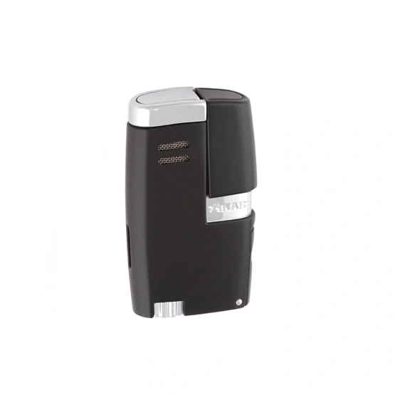 Xikar Vitara Double Jet Flame Cigar Lighter - Black