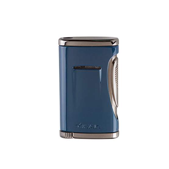 Xikar Xidris Single Jet Flame Cigar Lighter - Cobalt Blue