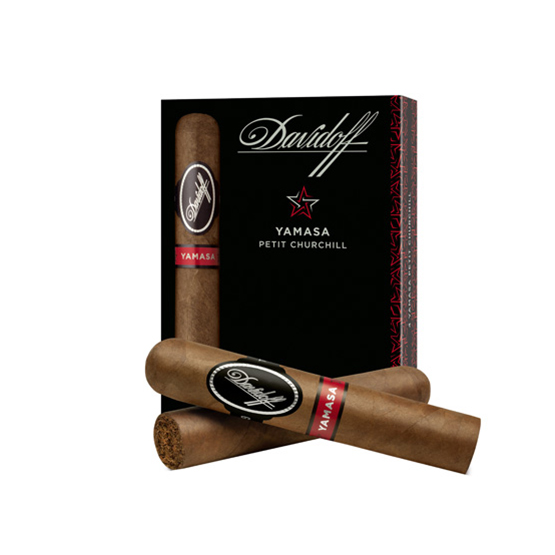 Davidoff Yamasa Petit Churchill Cigar - Pack of 4