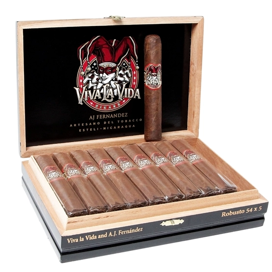 A.J. Fernandez Viva La Vida Robusto Cigar - Box of 20