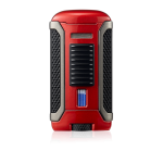 Colibri Apex Single Jet Flame Cigar Lighter - Red