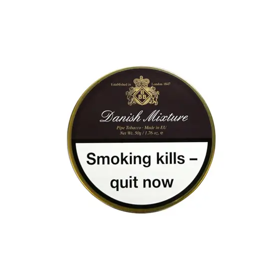 BBB Danish Mixture Pipe Tobacco 50g - Single Tin