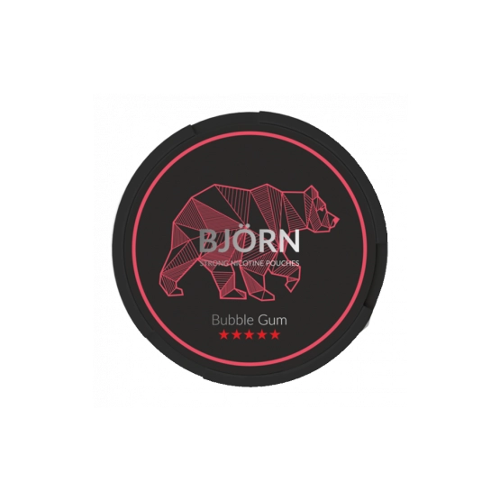Bjorn Nicotine Pouches Bubble Gum 32mg Ã¢â‚¬â€œ Single Tin