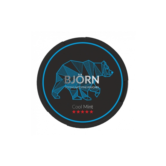 Bjorn Nicotine Pouches Cool Mint 32mg Ã¢â‚¬â€œ Single Tin