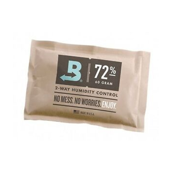 Boveda 2-Way Humidity Control 60g Humidipak 72% - Box of 12