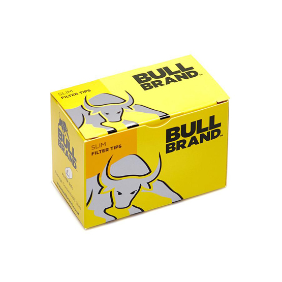 Bull Brand Slim Filter Tips - Single Box