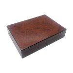 Havana House Burl Humidor - 25 Cigar Capacity