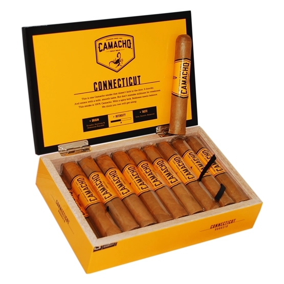 Camacho Connecticut Robusto Cigar - Box of 20