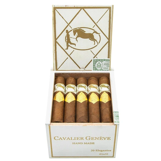 Cavalier White Series Elegantes Cigar - Box of 20
