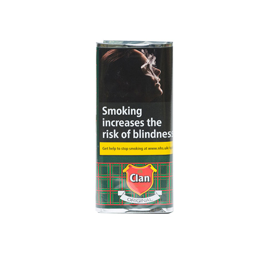Clan Original Pipe Tobacco 50g - Single Pack