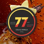 77 Nicotine Pouches Cola & Vanilla 20mg - Single Tin