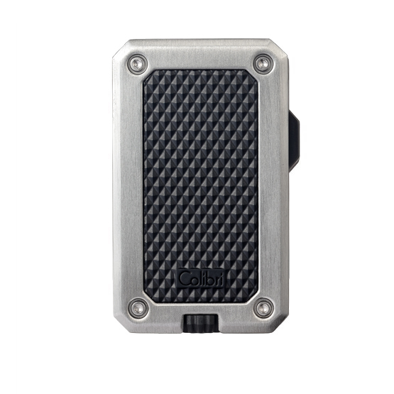 Colibri Rally Single Jet Flame Cigar Lighter - Chrome & Black