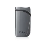 Colibri Falcon Single Jet Flame Cigar Lighter - Metallic Charcoal