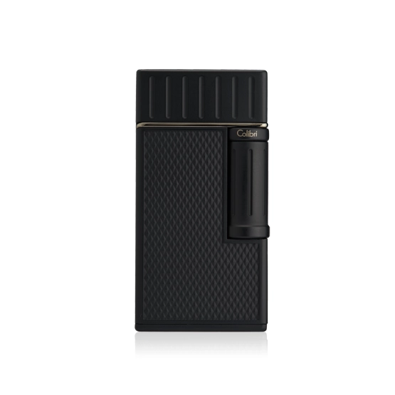 Colibri Julius Classic Double Flame Cigar Lighter - Black