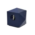 Colibri Quasar Two-in-One Desktop Cigar Cutter - Blue