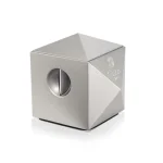 Colibri Quasar Two-in-One Desktop Cigar Cutter - Silver