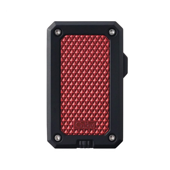Colibri Rally Single Jet Flame Cigar Lighter - Black & Red