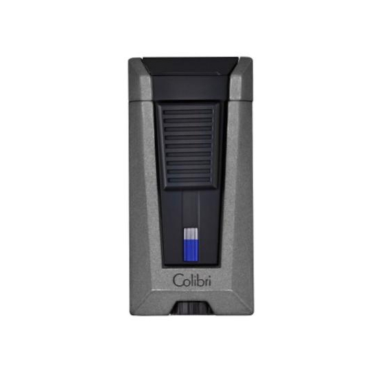 Colibri Stealth Triple Jet Cigar Lighter - Charcoal & Black