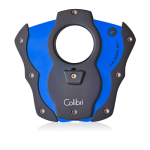 Colibri Cut Cigar Cutter - Black With Blue Blades