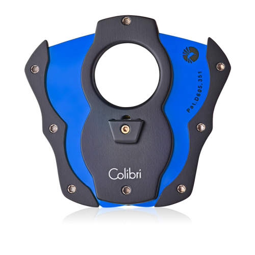 Colibri Cut Cigar Cutter - Black With Blue Blades