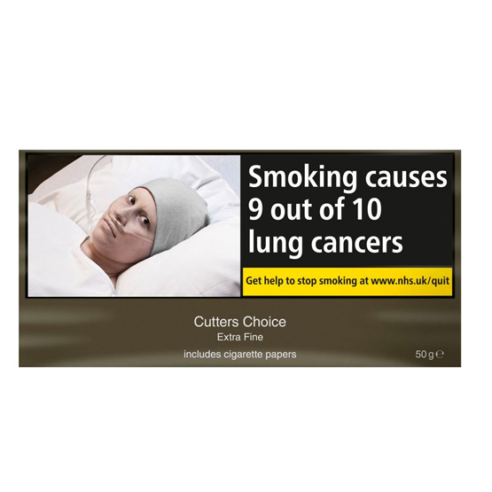 Cutters Choice Extra Fine Hand Rolling Tobacco 50g - Single Pack