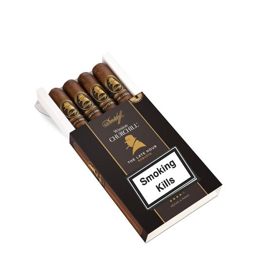 Davidoff Winston Churchill The Late Hour Robusto Cigar - Pack of 4
