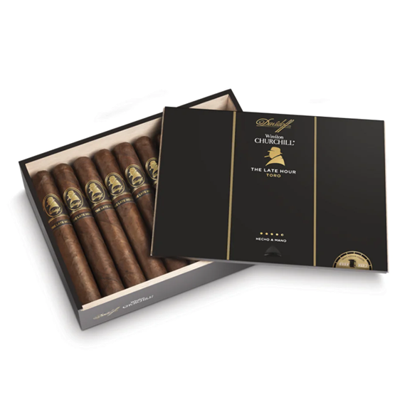 Davidoff Winston Churchill The Late Hour Toro Cigar Box of 20