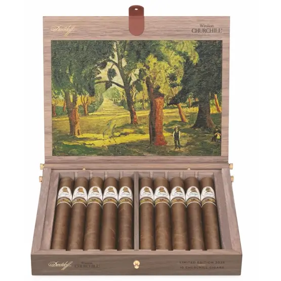 Davidoff Winston Churchill Limited Edition 2025 Churchill Cigar Box of 10