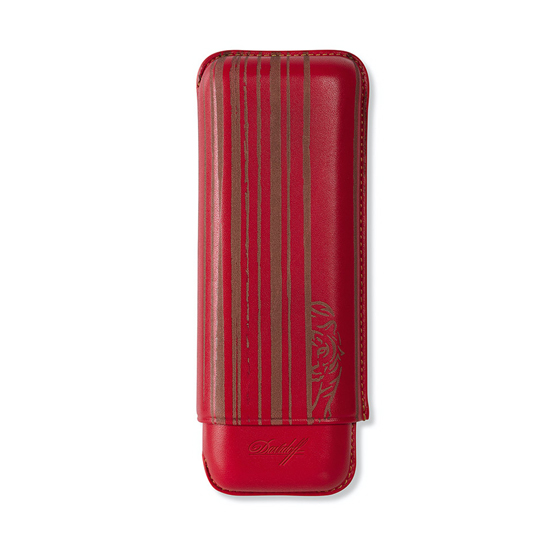 Davidoff Year of the Tiger Limited Edition 2022 Cigar Leather Case - 2 Robusto
