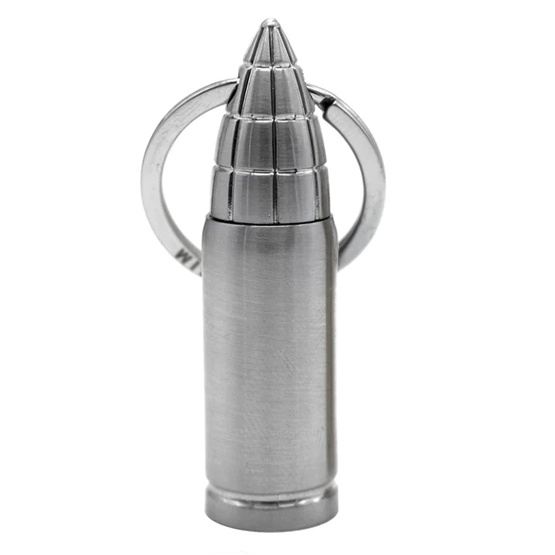 Dissim Bullseye Cigar Punch - Satin Silver