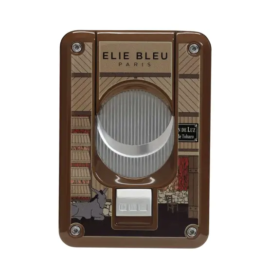 Elie Bleu Double Blade El Secadero Cigar Cutter - Limited Edition
