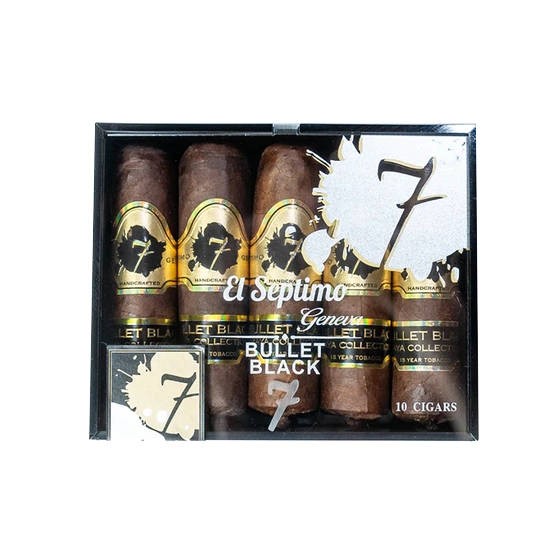 El Septimo Bullet Black Cigar - Box of 10