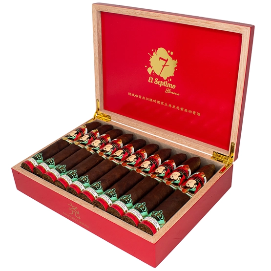 El Septimo Emperor Yao Maduro Torpedo Cigar - Box of 20