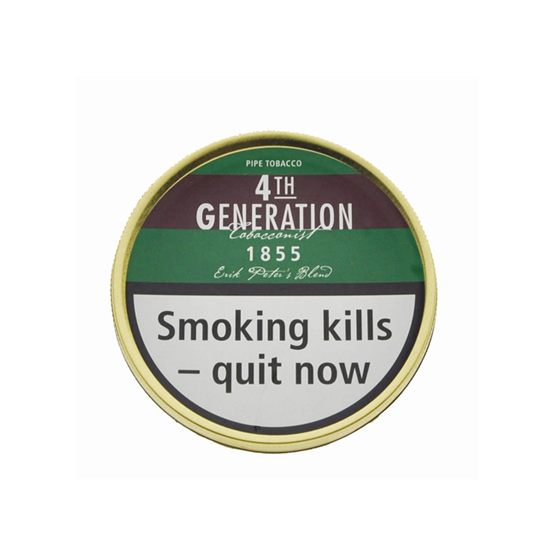 Erik Stokkebye 4th Generation 1855 Pipe Tobacco 50g - Single Tin