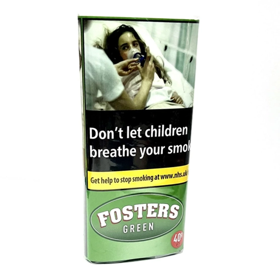 Fosters Green (Menthol) Shag Tobacco 40g - Single Pouch
